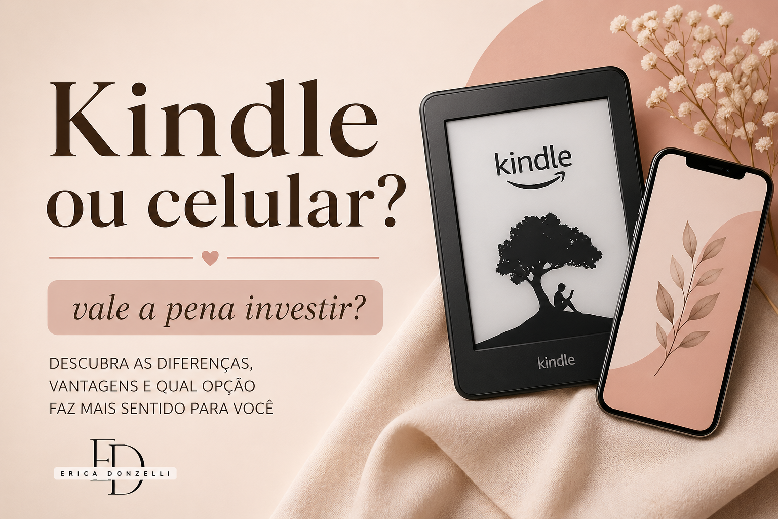 Kindle ou celular/tablet: vale a pena investir em um Kindle?
